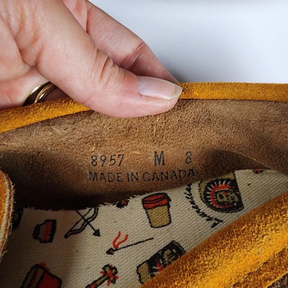 NWT Laurenthian Cheif Moccasins‎ Mens Size 8